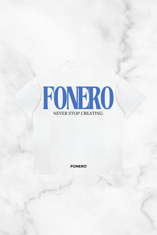 Petaloúda Asfálistro Tee | Wit