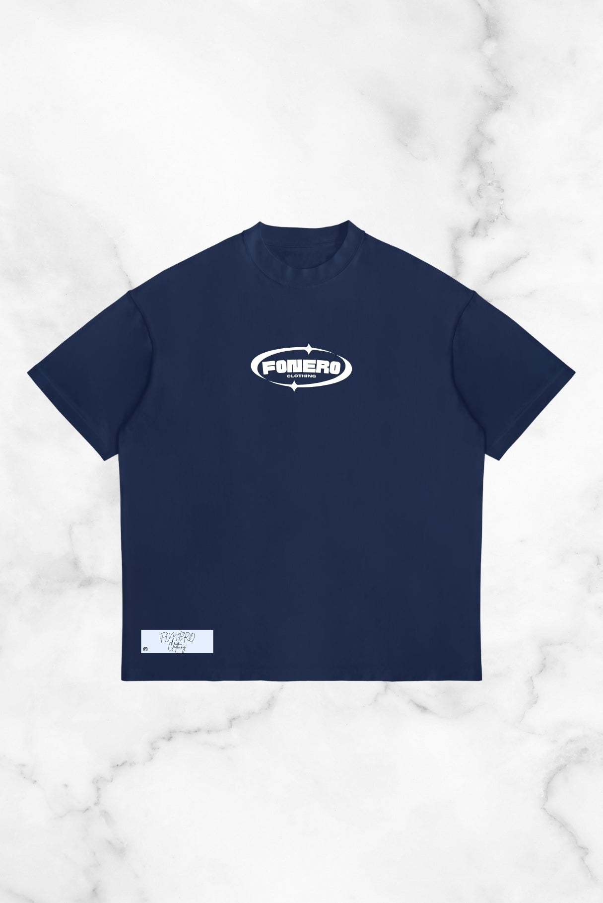 Toble Tee | Marine-Blauw