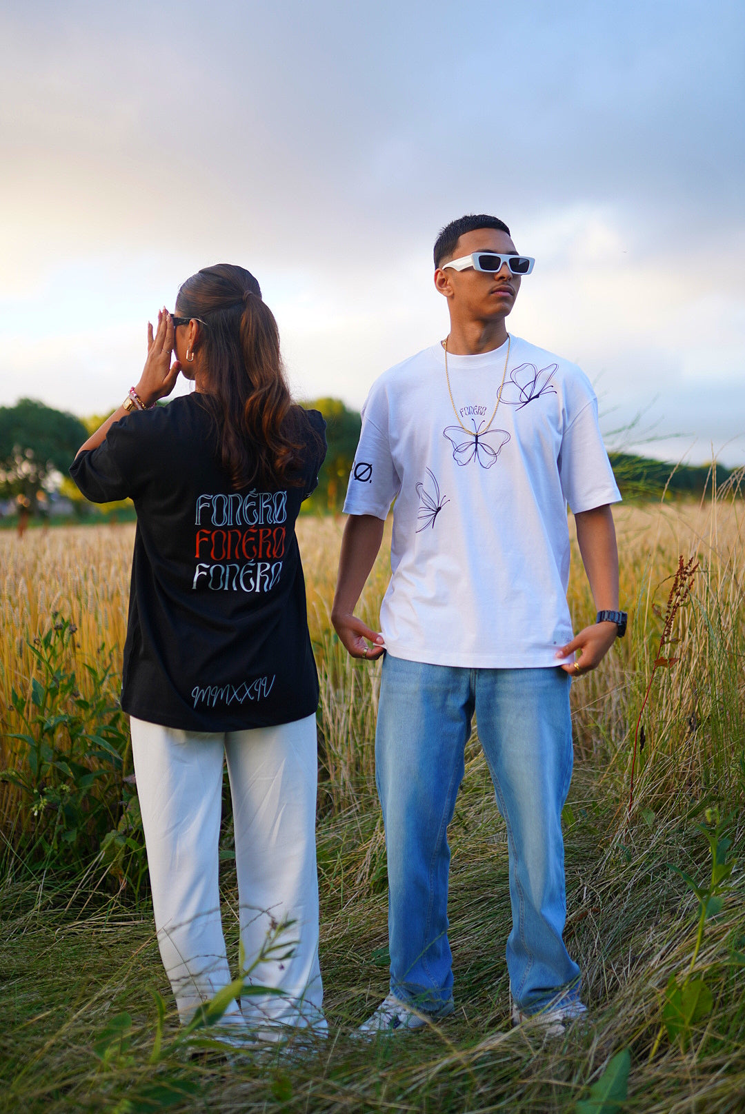 3 Butterfly Tee | Wit