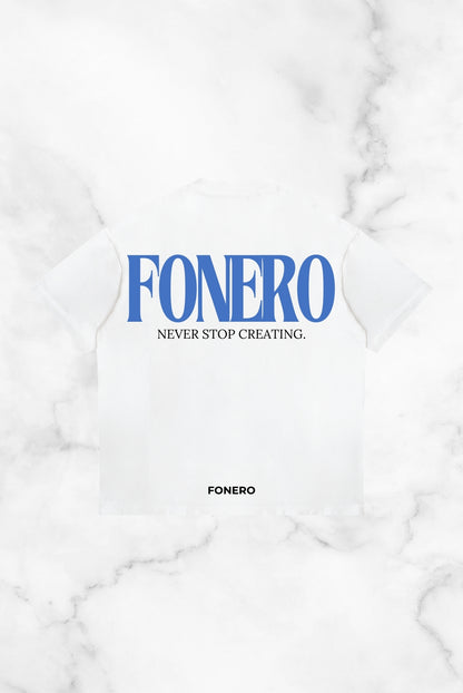 Petaloúda Asfálistro Tee | Wit