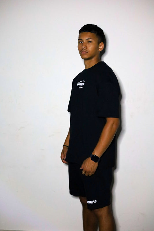 Toble SET - Tee & Shorts | Zwart